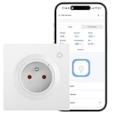 [Programmation et minuterie] Vous pouvez contrôler vos appareils électriques selon votre routine quotidienne et vos préférences, créer un programme personnalisé pour allumer/éteindre automatiquement les appareils électroniques tout en évitant les temps de veille inutiles.