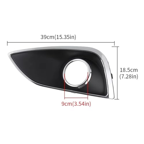Bisel de parachoques delantero compatible con Hyundai Tucson 2010 a 2012 2