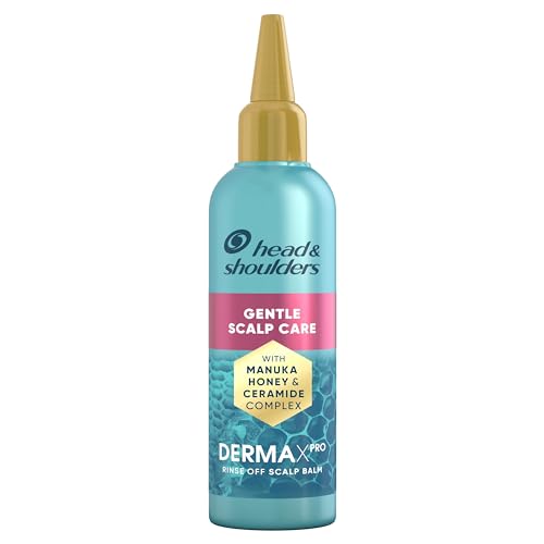 Head & Shoulders DermaXPro Gentle Scalp Care Serum 145ml with Manuka Honey and Ceramide Complex. Protects Dry Skin and Boosts Scalp Hydration for Up to 72H. Lightweight Feel
