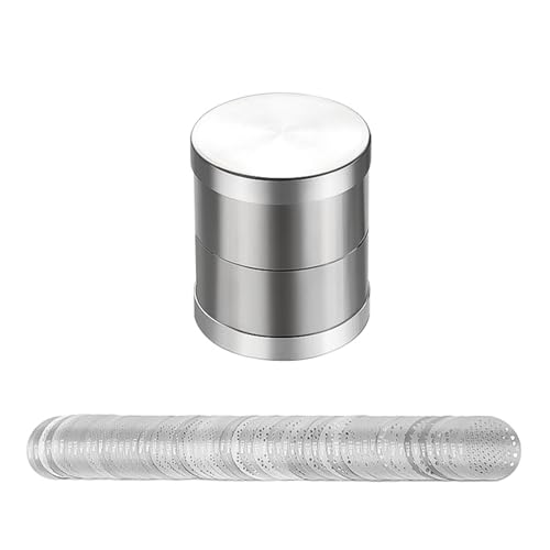 Herramienta compacta de joyería de acero inoxidable con capacidad de tamizado de diamantes de alta precisión para gemólogos y artesanos, herramienta portátil de medición de piedras preciosas