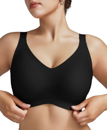 Image of Minimizer Bras for Women Full Coverage Wireless Plus Size Seamless Bralette Removable Pads Comfort 32A-42DD