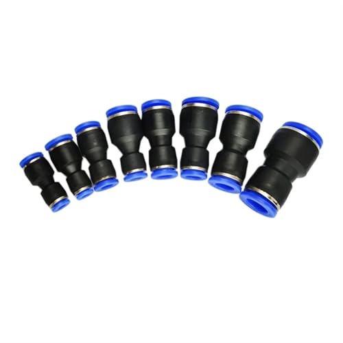 Conector neumático PG para evitar caídas de presión en manguera recta 3