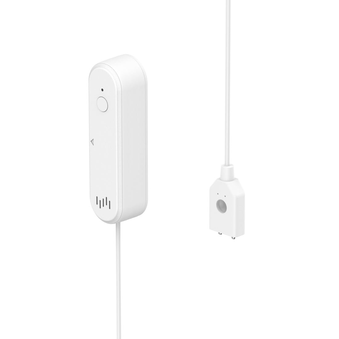 Hama Czujnik wody WiFi (Zigbee, 80 DB, z systemem dźwięku i powiadomień, kompatybilna z Alexa, Google Assistant i Apple Siri), biały
