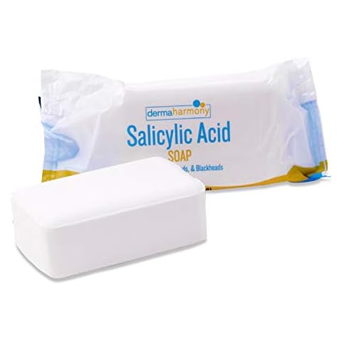 Dermaharmony 2% Salicylic Acid Natural Soap for Acne (4 oz Bar) Cover
