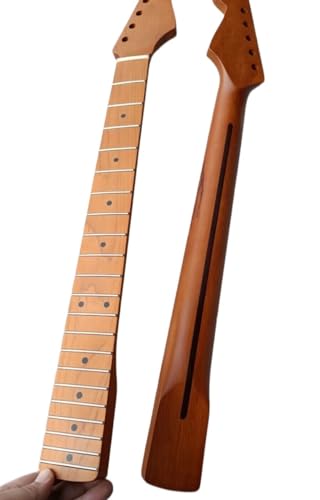 Manche de guitare érable rôti mat fini les problèmes d'accordage