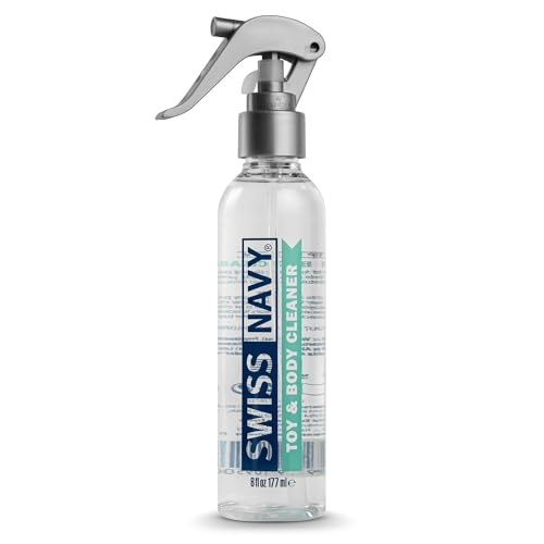 SWISS NAVY Premium Toy & Body Spray Cleaner - 6 oz - Lavender Scent