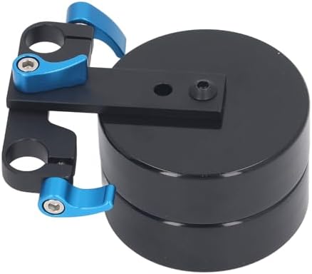 Acouto Universal Aluminum Alloy Camera Counterweight Set for 15mm Rods - 2x2.2lbs Lightweight Shoulder Mount Rig Accessory image 2