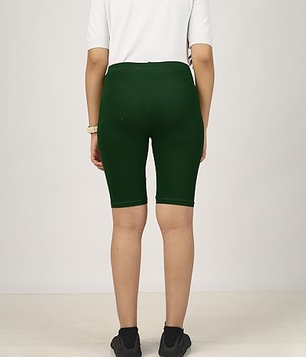 Image of KYDA Kids Girls's Stretchable Anti Bacterial Cycling Shorts, Yoga & Workout Gym Shorts