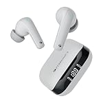 ZEBRONICS PODS K2 in Ear Wireless Earbuds, Upto 40 Hrs Backup, Dual EQ, Quad MIC ENC, 10mm Bass Drivers, Fast Charging, Bluetooth, Flash Connect,40ms Low Latency Gaming, LED Battery Indicator(White)