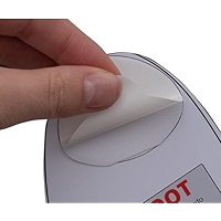 Big Toe Hole Preventer For Running Shoes And Fabric Footwear. White Self-adhesive Patches With A Clever Applicator. Strong And Unnoticeable When Fitted. Also For Footwear Repair - View #8