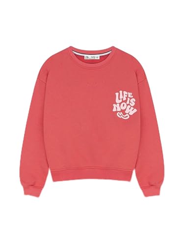 LTB Jeans Henobo Sudadera, Rojo, 104 para Niñas