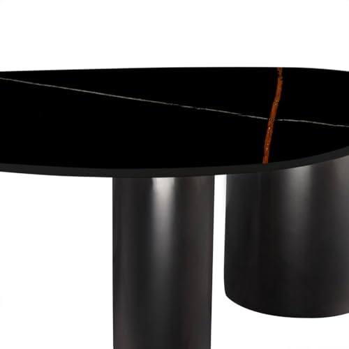Image of Wakefit Sumatra Coffee Table I Marble Finish I Vitrified Tile Top I St Laurent