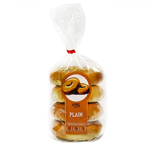 Baker & Cook Plain Sourdough Bagels