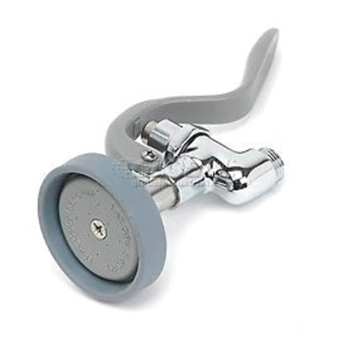 T&S Brass B-0107 Spray Valve for use in commercial kitchens. Pre-rinse sprayer meets new Department of Energy requirements with 1.15 GPM flow rate