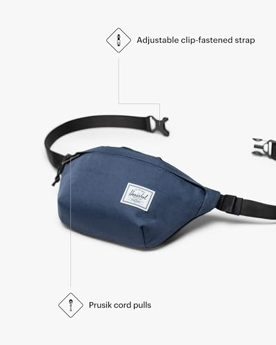 Herschel Classic Hip Pack Mod 1L (Navy) — Recycled Polyester Belt Bag — view 4