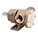 Jabsco 777-9001 Marine Pulley Driven Flexible Impeller Pedestal Mount Pump (62-GPM, Neoprene Impeller, Full Cam, Face Seal, 1