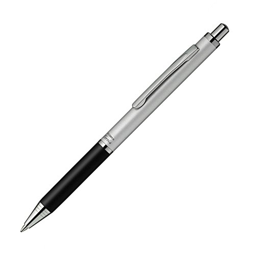 Bolígrafo de tinta Zebra Fortia 300 plateado fino de 0,7 mm