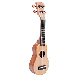 Ukulele 17 inch Red Pine Ukulele Guitar Spruce Wood Ukulele Guitar with Storage Bag (41x12x4.3cm) Guitar - Les Beatles, Paul McCartney, John Lennon, RIngo Starr, George Harrison Ukulele 17 inch Red Pine Ukulele Guitar Spruce Wood Ukulele Guitar with Storage Bag (41x12x4.3cm) Guitar – Image 5
