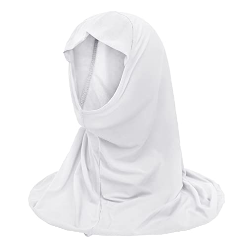 Clobeau Girls Muslim Hijab Children Hijab Scarf Headscarf Wrap Islamic Shawl Turban Islamic Head Scarf for 2-7 Years