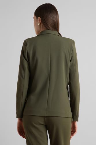 Image of Van Heusen Women Regular Fit Unlined Formal Blazer