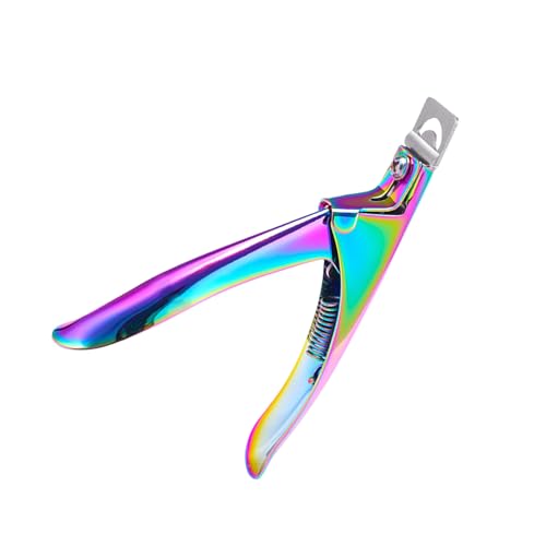 アクリルネイルプライヤープロフェッショナルネイルプライヤーアクリルネイルのためのカッター偽の爪の先端ステンレスネイルトリマーギフト