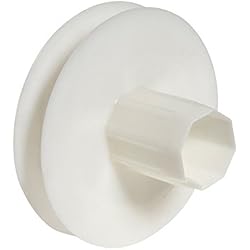 Persianas Foz WOLFPACK LINEA PROFESIONAL 05250145 Disco Persiana Plastico Compacto para Rodamieto, para Cintas de hasta 18 mm, 120x40 mm, Multicolor