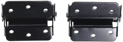 Hardware Essentials 852868 Hardware Essentials 852546 Satin Brass Double-Acting (3-inch) Black Adjustable Screen Door Spring Hinge, 3" (76.2mm), 2 Count by Hardware Essentials - Image 2
