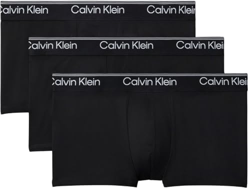 Calvin Klein low rise trunk 3pk Erkek İç Giyim Külot 3 black M