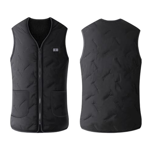Heated Vest for Men Women Sleeveless Heating Puffer Jacket USB Electric Heated Jacket Lightweight Warm Coat Outwear2