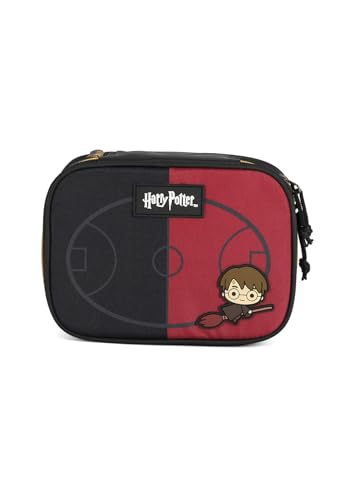 Estojo Luxcel Harry Potter Box 1 Fecho Preto Ei42284hp