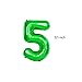 Superhero The Incredible Hulk 5th Birthday Decorations Green Number 5 Balloons 32 Inch | The The Incredible Hulk Birthday Balloons for Kids Birthday Baby Shower Decorations (The Hulk 5th Birthday)