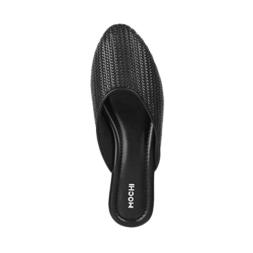 Image of Mochi Women Synthetic Leather Mules