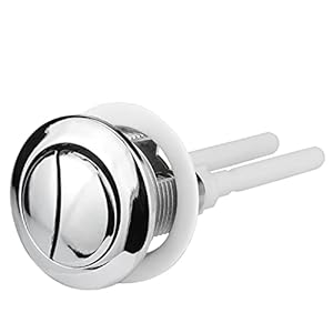 Toilet Push Button Flush Replacement, Ancable Dual Toilet Flush Button Round Head Toilet Flush Button Replacement…