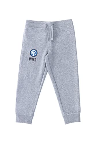 coulisse in vita con cordino Inter Pantalone Tuta Kids Grey, 14 anni