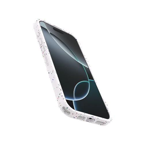 Image of OtterBox Core Series for MagSafe for iPhone 16 Pro Max - Sprinkles White, Sleek Rubber Design, Smooth Finish, Camera Bumpers, and Protective Screen Lip