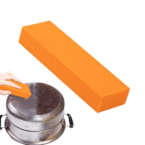 Removedor de óxido para metal - Borrador de artefactos de acero inoxidable, removedor de óxido de goma mágico para cocina casera, naranja, quitamanchas para, Ro