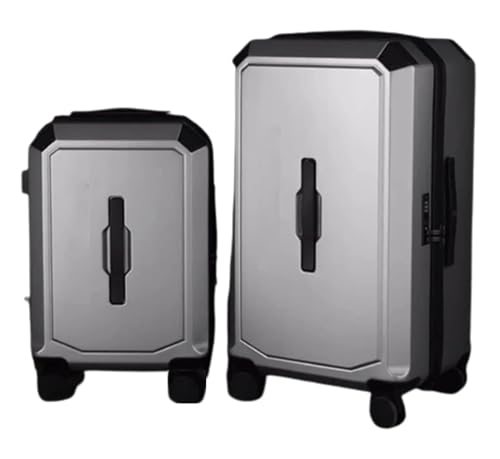 ANIIC Luggage Suitcases With Wheels Set Of 2 Suitcases Large Capacity Suitcases Multi-level Adjustment Lever Luggage Sets Suitcase Spinner Luggages (Color : D, Size : 20in+26in)