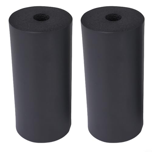 2PCS Foam Foot Pads Rollers Replacement Set High Density Foam Roller for Gym Exercise Machines Equipment Replacements Exercise Massage Muscle Recovery (170mm) miniatura 5