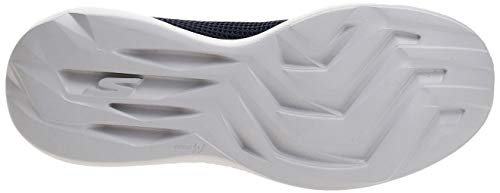 Tênis Go Run Fast Valor, Skechers, Adulto Unissex, Azul Escuro/Laranja, 40