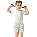 Sletend Rose Girls’ Comfy Lined Shorts Lightweight & Skin-Friendly Cotton for All-Day Comfort Ideal for Travel Beach or Home Lounging Toddler Sizes