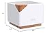 ASAKUKI Smart WiFi Essential Oil Aromatherapy Diffuser, Easy Connect with Alexa and Google Home Phone App Voice Control 700 ml Ultrasonic Diffuser, Create Schedules 7 LED Colors Humidifier