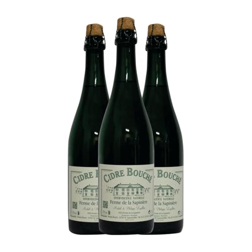 Sidra Ferme de la Sapinière Semi-Seco Semi-Dulce 75 cl (Caja de 3 Botellas de 75 cl)