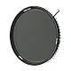 NiSi 82mm Swift VND Kit - True Color 1-5 Blenden Variable ND Filter + ND16 (4 Blenden) Neutral-Graufilter