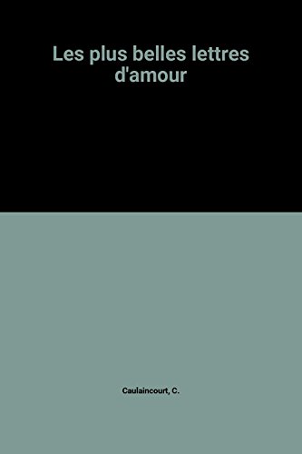 Les plus belles lettres d'amour