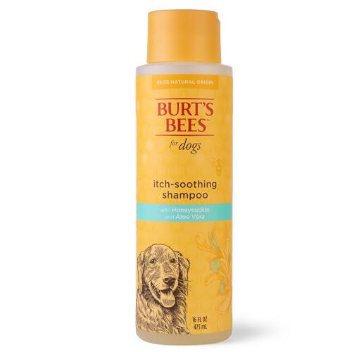 Burt’s Bees for Pets Itch Soothing Shampoo with Honeysuckle – Anti-Itch Dog Shampoo for Dogs with Sensitive Skin – Cruelty Free, Made in the USA, 16 Oz Burt’s Bees for Pets Itch Soothing Shampoo with Honeysuckle – Anti-Itch Dog Shampoo for Dogs with Sensitive Skin – Cruelty Free, Made in the USA, 16 Oz