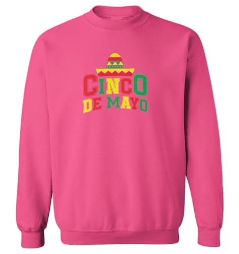 Tcombo Cinco De Mayo - Sombrero Toddler Fleece Crewneck Sweater