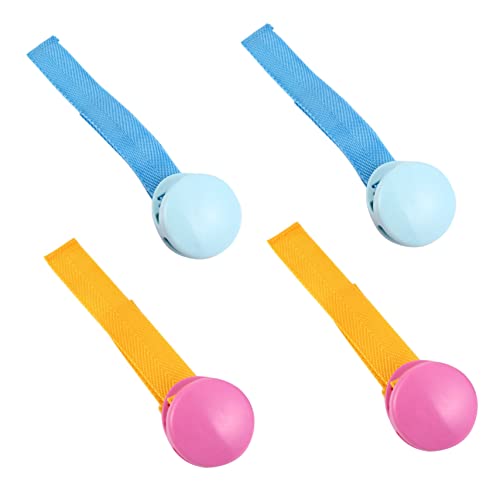 Vaguelly 4個ブランケットクリップ ベビーカー用 毛 タオル おもちゃ固定クリップ 車椅子 カー対応 軽量 持ち運び便利