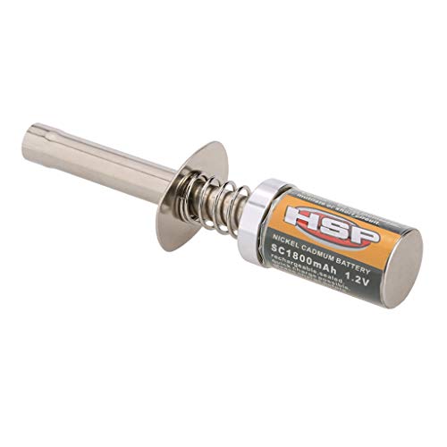 P Prettyia Nitro Starter Kit Bougie De Préchauffage Allumeur pour HSP RedCat Alimenté 1/8 1/10 RC Voiture Camion Crawler Acces