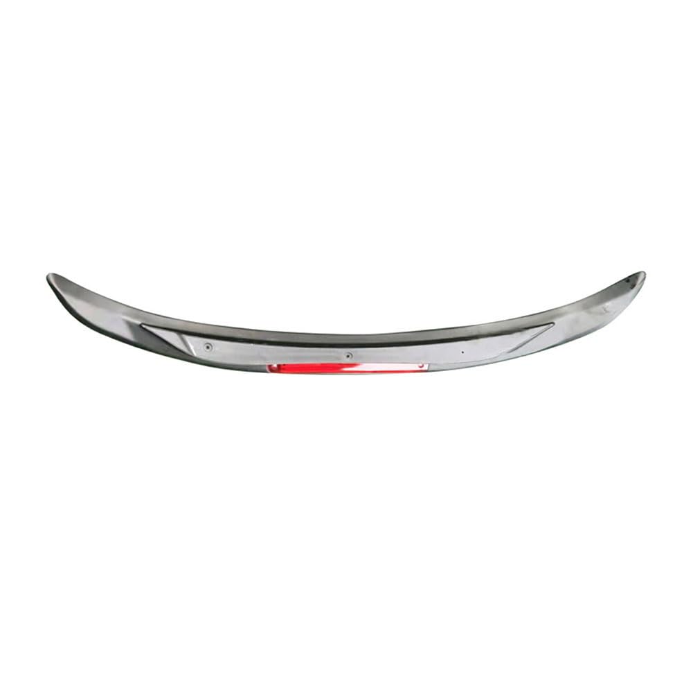 Jggqsy Carbon Fibre With Lights Car Spoiler,Compatible With Honda 10Th Generation Civic Rs 2016–2020, Auto Parts,