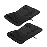 TOYZFRIENDY Estuche De Almacenamiento Para Tensiómetro y, 2 Piezas, Tela Resistente Con Cremallera, Compacto Para Viaje, Funda Protectora Para, Bolsa Pequeña Para Cuidado Salud